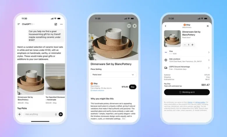 ميزة تسوق في ChatGPT تساعد المستخدمين على اختيار المنتجات وتقدم توصيات