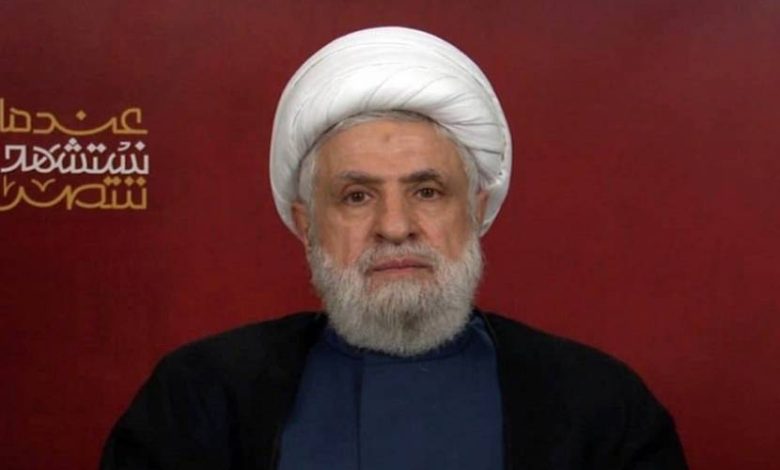 نعيم قاسم: الرد على اغتيال الطبطبائي قادم وسنختار الوقت المناسب