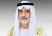 نهيان بن مبارك يقدم واجب العزاء في وفاة محمد بن عبدالله الضبع الدرمكي بالعين