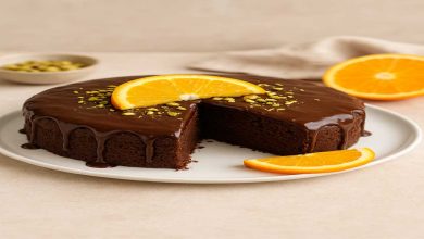 وصفة كيكة البخار بالبرتقال والشوكولاتة.. نكهة ولا أروع