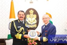 وفد البحرية الملكية المغربية يزور الهند