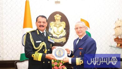 وفد البحرية الملكية المغربية يزور الهند