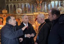 وفد “ رسالة السلام ” يناقش أفكار "الشرفاء الحمادي" داخل كاتدرائية القديس باسيليوس بموسكو