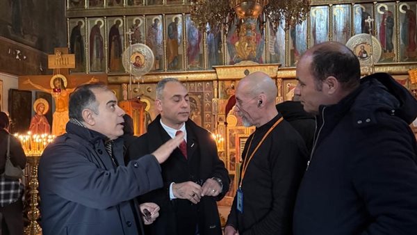 وفد “ رسالة السلام ” يناقش أفكار "الشرفاء الحمادي" داخل كاتدرائية القديس باسيليوس بموسكو