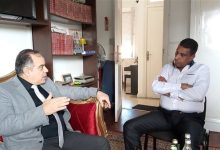 وفد مؤسسة رسالة السلام يلتقى مع نائب رئيس اتحاد الصحفيين بالمغرب