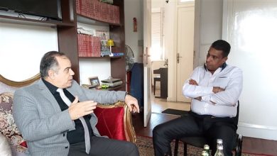 وفد مؤسسة رسالة السلام يلتقى مع نائب رئيس اتحاد الصحفيين بالمغرب