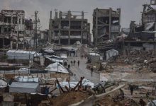 20 شهيدا وانهيار 49 منزلا وتضرر 127 ألف خيمة بفعل المنخفضات الجوية في غزة