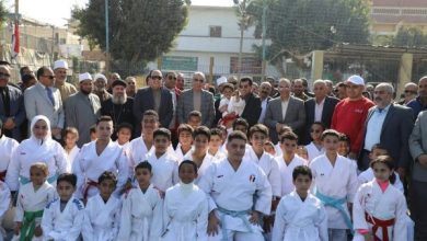 وزير الشباب ومحافظ المنيا يتفقدان المنشآت