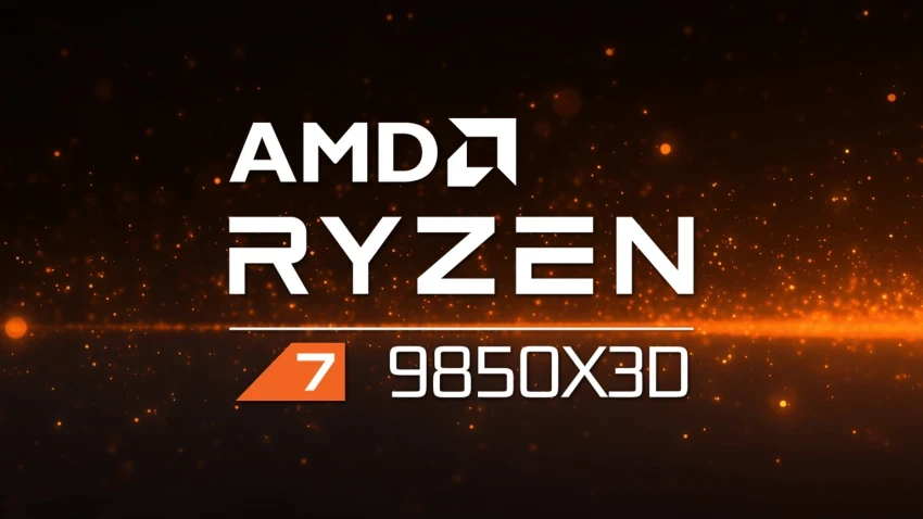 AMD تكشف عن معالج Ryzen 7 9850X3D