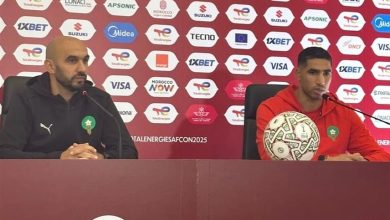 "لا أريد جمهور الصور".. الركراكي يحدد موقف حكيمي من لقاء جزر القمر