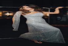 أجمل إطلالات نانسي عجرم المعدنية اللامعة في 2025