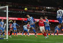 أرسنال يعزز صدارته للدوري الإنجليزي ومانشستر سيتي يواصل ملاحقته