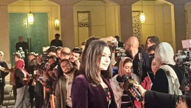 أروى جودة أول الحاضرين لافتتاح الدورة السابعة من مهرجان القاهرة الدولي للفيلم القصير