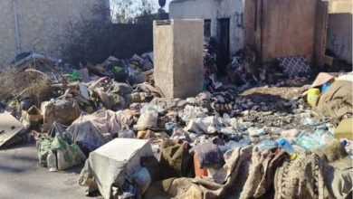 إزالة 50 طنا من النفايات المتراكمة في موقع بمنطقة كفرخل...