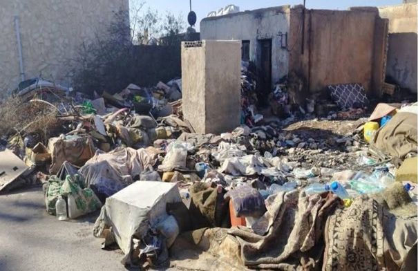 إزالة 50 طنا من النفايات المتراكمة في موقع بمنطقة كفرخل...