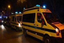 إصابة 10 أشخاص إثر حادث تصادم سيارتين في البحيرة