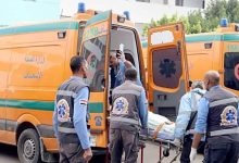 إصابة 9 أشخاص بينهم أطفال وسيدات في حادث تصادم بالفيوم