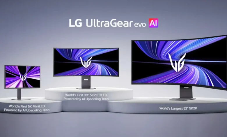 إل جي تكشف عن شاشات ألعاب UltraGear evo بدقة 5K وتقنيات الذكاء الاصطناعي