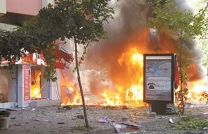 اغتيال الرئيس الأفغاني الأسبق برهان الدين رباني وانفجاران في أنقرة وبغداد يوقعان عشرات القتلى والجرحى