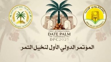 الأحد.. انطلاق المؤتمر الدولي الأول لنخيل التمر في جامعة الوادي الجديد