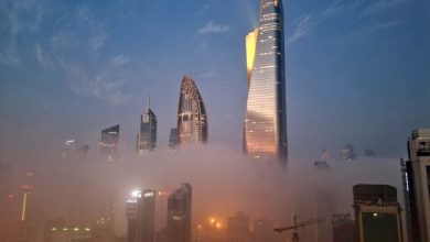 «الأرصاد»: طقس بارد ورطب مع انخفاض بالرؤية الأفقية