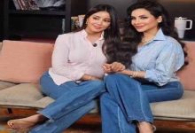 الأزرق يوحّد إطلالات لجين وأسيل عمران في سهرة راقية تجسّد قوة الروابط بين الشقيقتين