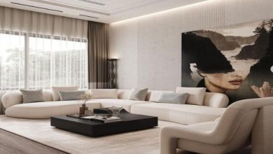 الألوان الفاتحة تمنح المساحات المنزلية الضيقة مظهرًا أوسع