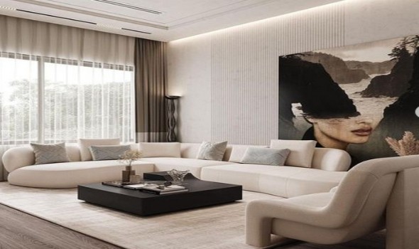 الألوان الفاتحة تمنح المساحات المنزلية الضيقة مظهرًا أوسع