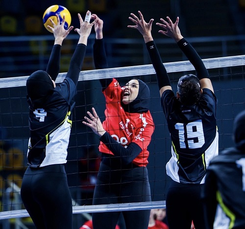 الأهلي يفوز على المقاولون العرب في نهائيات دوري مرتبط الطائرة للسيدات