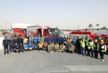 «الإطفاء» نفذت تمريناً عملياً في مستشفى نفط الكويت