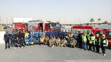 «الإطفاء» نفذت تمريناً عملياً في مستشفى نفط الكويت