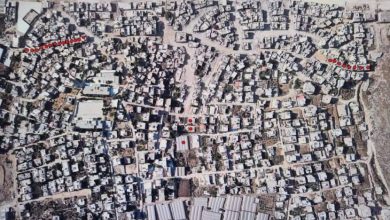 الاحتلال يقرّر هدم بنايات جديدة في مخيم نور شمس ويواصل شقّ طرق تمنع عودة السكان