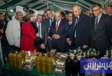 البواري يفتتح معرض الزيتون بوزّان