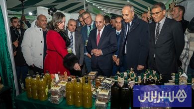 البواري يفتتح معرض الزيتون بوزّان