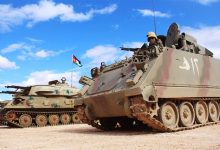 الجيش الأردني يستهدف تجار أسلحة ومخدرات على الحدود السورية