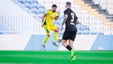 الخليج يخسر وديته الأولى في معسكر الخارجي أمام بني ياس