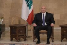 الرئيس اللبناني يطالب وفد مجلس الأمن بدعم الجيش والضغط على إسرائيل للانسحاب من الجنوب