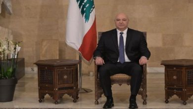 الرئيس اللبناني يطالب وفد مجلس الأمن بدعم الجيش والضغط على إسرائيل للانسحاب من الجنوب