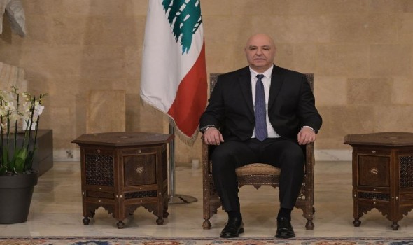 الرئيس اللبناني يطالب وفد مجلس الأمن بدعم الجيش والضغط على إسرائيل للانسحاب من الجنوب