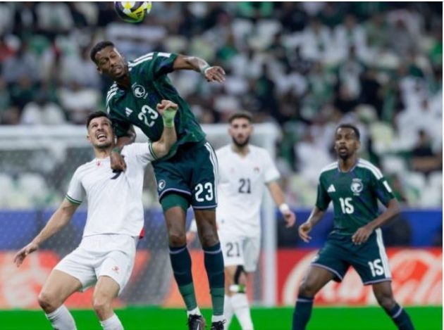 السعودية تتفوق على فلسطين وتتأهل لنصف نهائي كأس العرب