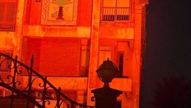 الطفولة والأمومة يضيء مبناه باللون البرتقالي في إطار حملة 16 يوما لمناهضة العنف ضد المرأة والفتاة