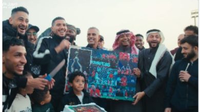 الفتح يًكرم مروان سعدان بطل كأس العرب