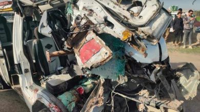 القليوبية.. 12 مصابا في تصادم ميكروباص وأتوبيس يسير عكس الاتجاه بكفر شكر