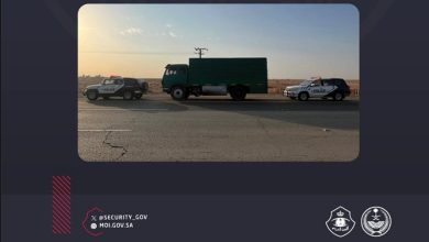 القوة الخاصة لأمن الطرق بمنطقة القصيم تضبط مخالفًا لنظام البيئة