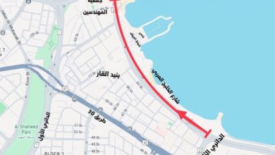 «المرور»: إغلاق حارة ونصف على شارع الخليج باتجاه الأبراج