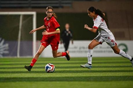 المنتخب الوطني للواعدات يفوز على البحرين ويلتقي مع لبنان في بطولة غرب آسيا