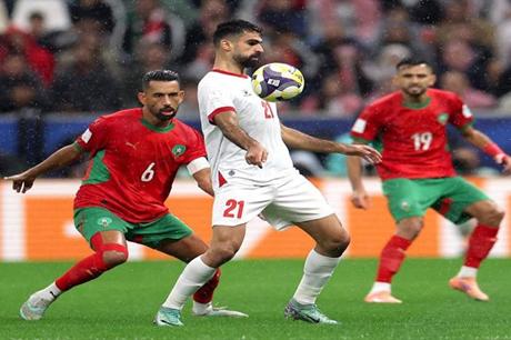 النشامى يحرزون هدف التعادل في مرمى المغرب