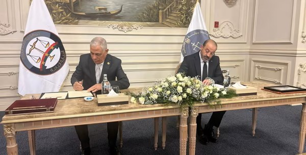 النيابة العامة توقع مذكرة تعاون قضائي مع نظيرتها في جمهورية مصر العربية