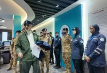 اليوسف تفقد أمن الحدود البرية