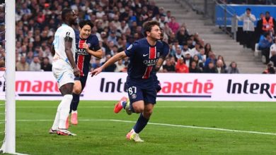 باريس سان جيرمان يمطر شباك رين بخماسية ويتشبث بمطاردة لانس على الصدارة